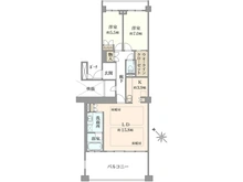 【兵庫県/宝塚市清荒神】グランドメゾン宝塚清荒神 間取り図