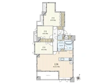 【兵庫県/芦屋市三条南町】フォレスタージュ芦屋川 間取り図