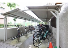 【兵庫県/神戸市東灘区御影本町】御影ブライトハイツ 駐輪場