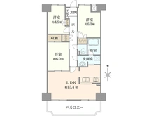 【神奈川県/相模原市中央区南橋本】サンヴェール橋本ツインタワー 間取り図