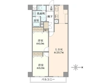 【神奈川県/川崎市高津区久本】溝の口サンビューハイツ 間取り図