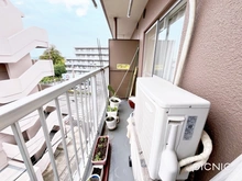 【神奈川県/横浜市緑区いぶき野】ライオンズマンション長津田第2 バルコニー