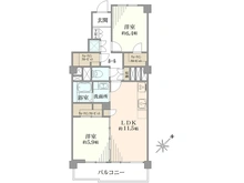 【神奈川県/横浜市港北区下田町】日吉ハイム 間取り図