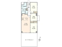 【神奈川県/横浜市南区六ツ川】サウスヒルズ横浜弘明寺 間取り図