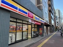 【東京都/文京区小石川】ザ・パークハウス小石川春日 ミニストップ茗荷谷店（現地より約550m）