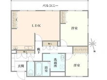 【千葉県/市川市新田】ライネスハイム市川 間取り図