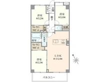 【千葉県/船橋市二子町】グリーンキャピタル下総中山 間取り図