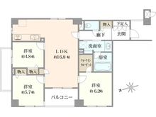 【東京都/荒川区南千住】ガーデンホーム南千住エクスプラザ 間取り図