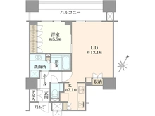 【東京都/江東区有明】オリゾンマーレ 間取り図
