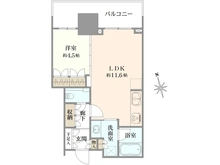 【東京都/港区芝浦】ブランズタワー芝浦 間取り図