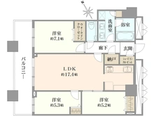 【東京都/港区芝浦】芝浦アイランドケープタワー 間取り図