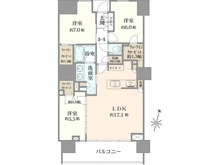 【東京都/新宿区高田馬場】パークシティ高田馬場 間取り図