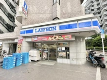 【東京都/新宿区北新宿】クレッセント新宿柏木 ローソン北新宿一丁目店（現地より約130m）：