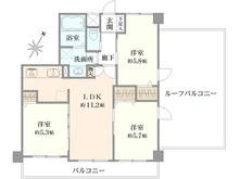 【埼玉県/和光市丸山台】アバンティー和光 間取り図