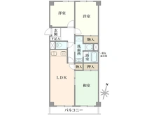 【東京都/練馬区中村北】ニューハイム中村橋 間取り図