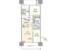 【埼玉県/所沢市東町】ザ・パークハウス所沢 間取り図