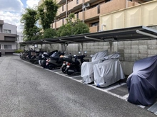 【埼玉県/さいたま市南区内谷】パシフィックパレス武蔵浦和 共用施設：バイク置き場