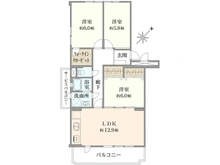 【埼玉県/志木市館】志木ニュータウン中央の森弐番街 4号棟 間取り図