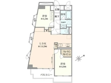 【東京都/板橋区成増】コーラルハイツ成増ウイング 間取り図