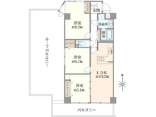 【埼玉県/川越市仙波町】ファミール川越 間取り図