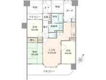 【埼玉県/朝霞市西弁財】レクセルガーデン朝霞台 間取り図