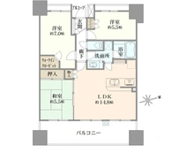 【東京都/足立区舎人】アーデル見沼代親水公園 間取り図