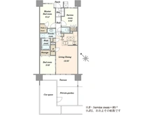 【東京都/江戸川区船堀】プラウドシティ船堀 間取り図