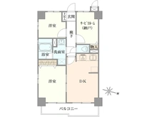 【埼玉県/さいたま市南区内谷】ライオンズマンション武蔵浦和 間取り図