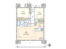 【東京都/江東区豊洲】ザ・豊洲タワー　THE　TOYOSU　TOWER 間取り図