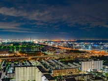 【東京都/江東区東雲】プラウドタワー東雲キャナルコート 眺望