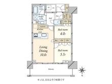 【東京都/江東区豊洲】ベイズ　タワー＆ガーデン 間取り図