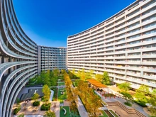 【東京都/江東区東雲】プラウドシティ東雲キャナルマークス マンション中庭