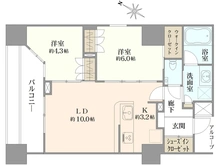 【神奈川県/川崎市川崎区小川町】エクセレントシティ川崎 間取り図