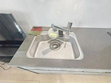 【神奈川県/川崎市川崎区大師本町】ベルジェンド川崎MIYABIテラス キッチン：シンク部分