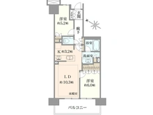 【神奈川県/川崎市幸区柳町】プラウド川崎柳町 間取り図