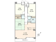 【大阪府/枚方市伊加賀西町】ランフォルセ枚方パークガーデン 間取り図
