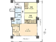 【大阪府/和泉市伏屋町】マスターズマンション光明池中楽坊 間取り図