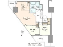 【東京都/豊島区東池袋】プラウドタワー東池袋ステーションアリーナ 間取り図
