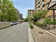 【東京都/渋谷区広尾】広尾ガーデンヒルズ ウエストヒル K棟 前面道路