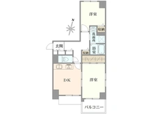 【兵庫県/神戸市中央区二宮町】三宮パーク・ハイム 間取り図