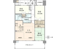 【大阪府/箕面市桜】プラウド箕面 間取り図
