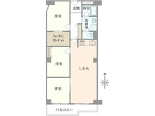 【大阪府/池田市緑丘】ユニハイム池田緑ヶ丘 間取り図