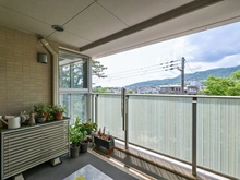 【兵庫県/西宮市北名次町】ローレルコート夙川北名次町 バルコニー