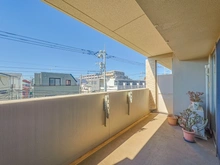 【埼玉県/所沢市美原町】オハナ新所沢 バルコニー