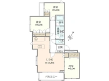【東京都/練馬区下石神井】上井草ヒルズ 間取り図