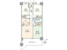 【埼玉県/所沢市東所沢和田】ダイアパレスパークサイド東所沢 間取り図