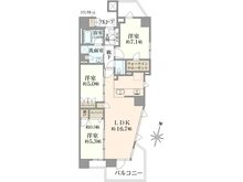 【東京都/練馬区東大泉】プラウド大泉学園ステーションフロント 間取り図