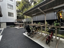 【東京都/文京区本郷】オープンレジデンシア本郷の杜 駐輪場