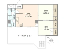 【東京都/台東区柳橋】第二東商センタービル 2号館 間取り図