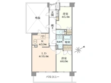 【東京都/立川市錦町】ステイツ西国立 間取り図